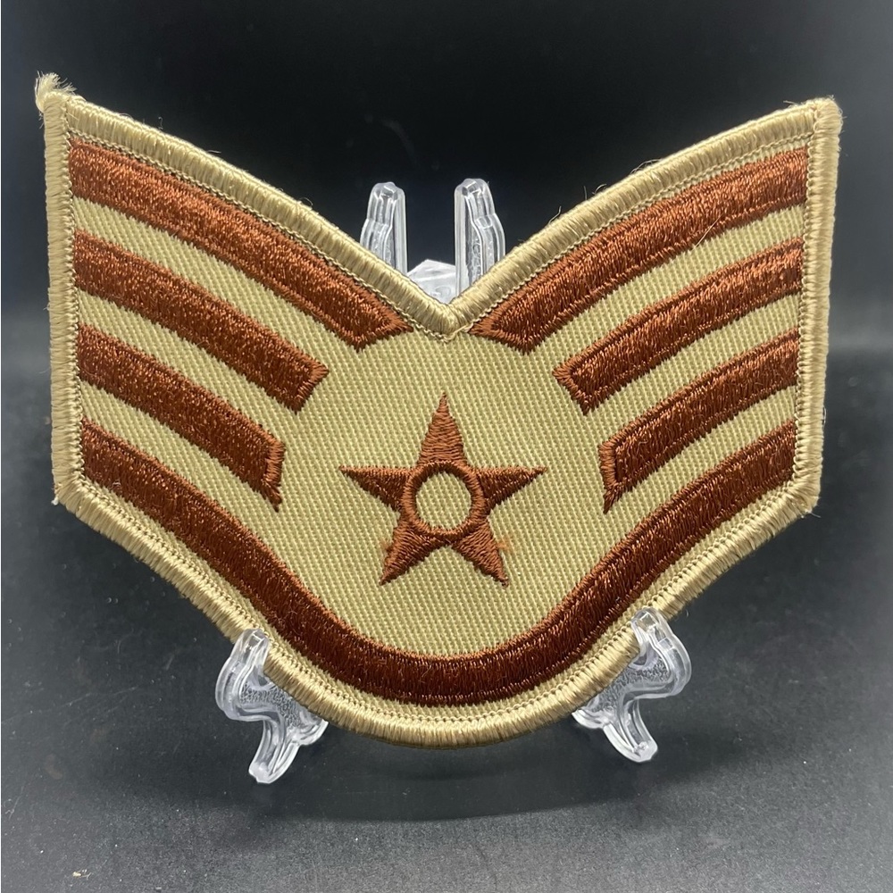 USAF Desert Staff Sergeant E-5 Patch. United States Air Force